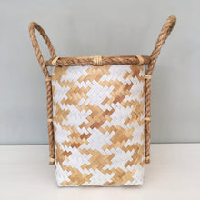 Load image into Gallery viewer, Blanca Handwoven Basket
