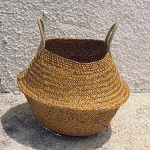 Load image into Gallery viewer, Woven Seagrass Belly Basket
